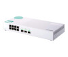 QNAP QSW-308S - Switch - unmanaged - 3 x 10 Gigabit SFP+ + 8 x 10/100/1000