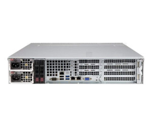 Supermicro UP SuperServer 520P-WTR - Server - Rack-Montage - 2U - 1-Weg - keine CPU - RAM 0 GB - SATA - Hot-Swap 8.9 cm (3.5")