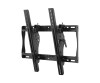 Peerless Smartmount Universal Tilt Wall Mount ST640P - fastening kit (bracket, wall plate with adjustable inclination, safety mounting elements) for LCD display - black - screen size: 81.3-152.4 cm (32 "-60") - MontAching point: 400 x 400