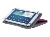 rivacase Riva Case Orly 3017 - Flip-Hülle für Tablet - Polyurethan-Kunstleder