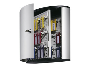 Durable key box 36 - aluminum - silver - 302 x 118 x 280 mm