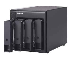 QNAP TR -004 - hard drive array - 0 TB - 4 shafts (SATA...