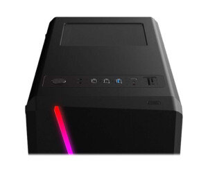 AEROCOOL ADVANCED TECHNOLOGIES AeroCool Cylon - Tower - ATX - Seitenteil mit Fenster