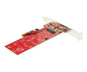 Startech.com M2 PCIE SSD Adapter - X4 PCIe 3.0 NVME / AHCI / NGFF / M -KEY - LOW Profile and Full Profile - SSD PCIE M.2 Adapter (Pex4M2E1)