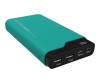 RealPower PB-15000C - Powerbank - 15000 mAh - 54 Wh - 3.1 A - 3 Ausgabeanschlussstellen (USB, 24 pin USB-C)
