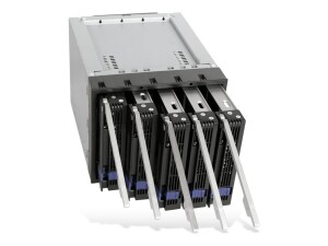 Icy Dock ICY Dock FatCage MB155SP-B - Gehäuse für Speicherlaufwerke mit Lüfter - 3.5" (8.9 cm)