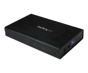 StarTech.com Externes 3,5 SATA III 6 GB/s SSD USB 3.0 SuperSpeed Festplattengehäuse mit UASP - 3,5 (8,9cm)