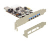 Delock PCI Express Card > 3 x extern + 1 x intern USB 3.0
