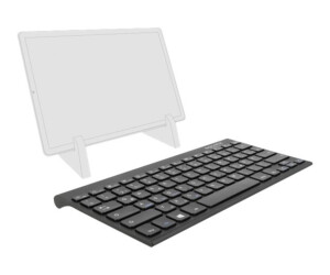 Delock keyboard - wireless - Bluetooth 3.0