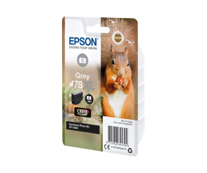 Epson 478xl - 11.2 ml - with high capacity - gray