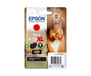 Epson 478xl - 10.2 ml - with high capacity - red