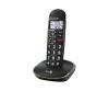 Doro PhoneEasy 110 - Schnurlostelefon mit Rufnummernanzeige/Anklopffunktion