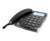 Doro Magna 4000 - Telefon mit Schnur mit Rufnummernanzeige/Anklopffunktion