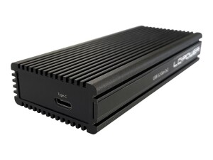 LC-Power LC-M2-C-NVME-2X2 - Speichergehäuse - M.2 - M.2 NVMe Card - USB 3.2 (Gen 2x2)