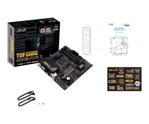 ASUS TUF GAMING A520M-PLUS II - Motherboard - micro ATX - Socket AM4 - AMD A520 Chipsatz - USB 3.2 Gen 1 - Gigabit LAN - Onboard-Grafik (CPU erforderlich)