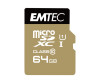 Emtec Gold+-Flash memory card (SD adapter included)