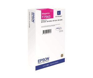 Epson T7563 - 14 ml - L-Gr&ouml;&szlig;e - Magenta -...