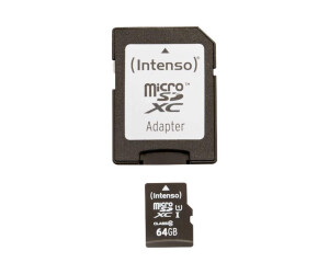 Intego Premium-Flash memory card (Microsdxc-A-SD adapter...