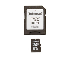 Intego Premium-Flash memory card (MicroSDHC/SD adapter...
