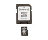 Intego Premium-Flash memory card (MicroSDHC/SD adapter included)