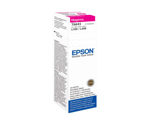 Epson T6643 - 70 ml - Magenta - original -...