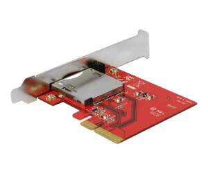Delock PCI Express> 1x External CFEXPRESS SLOT - card reader (CF)