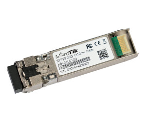 MikroTik XS+31LC10D - SFP28 Empfängermodul - SFP+/SFP28 / LC/UPC Einzelmodus