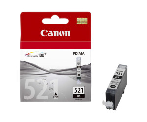 Canon Cli -521BK - 9 ml - black - original - blister with...