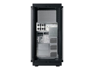 APC NetShelter SX - Schrank - Schwarz - 24U - 48.3 cm (19")