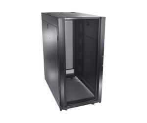 APC NetShelter SX - Schrank - Schwarz - 24U - 48.3 cm (19")
