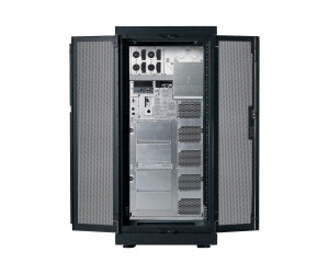 APC Netshelter SX - Cabinet - Black - 24U - 48.3 cm (19 ")