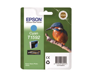 Epson T1592 - 17 ml - Cyan - original - Blisterverpackung
