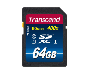 Transcend Premium - Flash-Speicherkarte - 64 GB