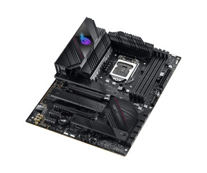 ASUS ROG STRIX B560-E GAMING WIFI - Motherboard - ATX - LGA1200-Sockel - B560 Chipsatz - USB-C, USB-C Gen1, USB 3.2 Gen 1, USB 3.2 Gen 2, USB-C Gen 2x2 - 2.5 Gigabit LAN, Wi-Fi 6, Bluetooth - Onboard-Grafik (CPU erforderlich)