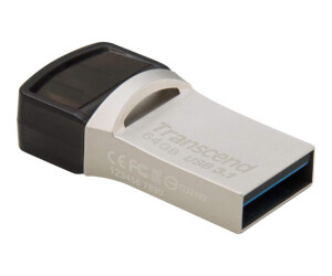 Transcend JetFlash 890 - USB-Flash-Laufwerk - 64 GB
