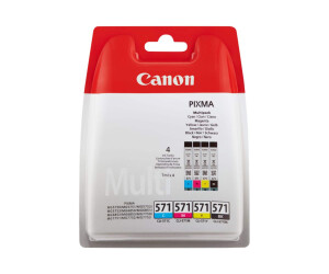 Canon CLI-571 C/M/Y/BK Multipack - 4er-Pack - 7 ml