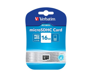 Verbatim Flash memory card - 16 GB - Class 10
