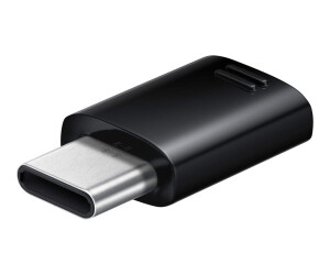 Samsung EE-GN930 - USB-Adapter - Micro-USB Typ B (W) bis USB-C (M) - USB 2.0 - Schwarz