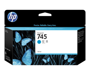 HP 745 - 130 ml - Cyan - Original - DesignJet