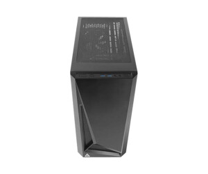 Antec DP301M - Tower - Micro ATX - side part with window (hardened glass)