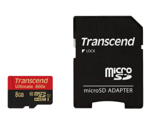 Transcend Ultimate - Flash-Speicherkarte (microSDHC/SD-Adapter inbegriffen)