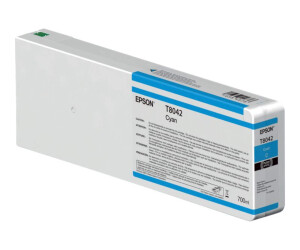 Epson T804200 - 700 ml - Cyan - original - Tintenpatrone