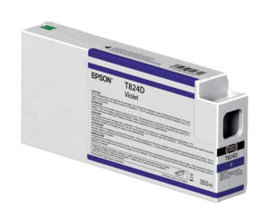Epson T824D - 350 ml - violett - original - Tintenpatrone