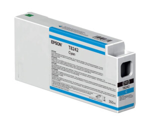 Epson T824200 - 350 ml - cyan - original - ink cartridge
