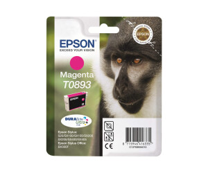 Epson T0893 - 3.5 ml - Magenta - original - Blisterverpackung
