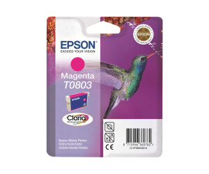 Epson T0803 - 7.4 ml - Magenta - Original -...