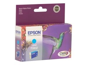 Epson T0802 - Cyan - original - Tintenpatrone