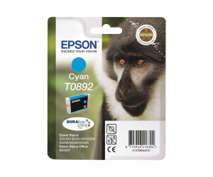 Epson T0892 - 3.5 ml - Cyan - Original - Blisterverpackung