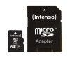 Intenso Flash-Speicherkarte (microSDXC-an-SD-Adapter inbegriffen)