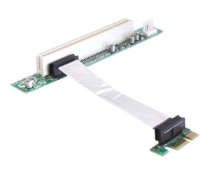 Delock Riser Card PCI Express X1> PCI 32bit 5 V with...